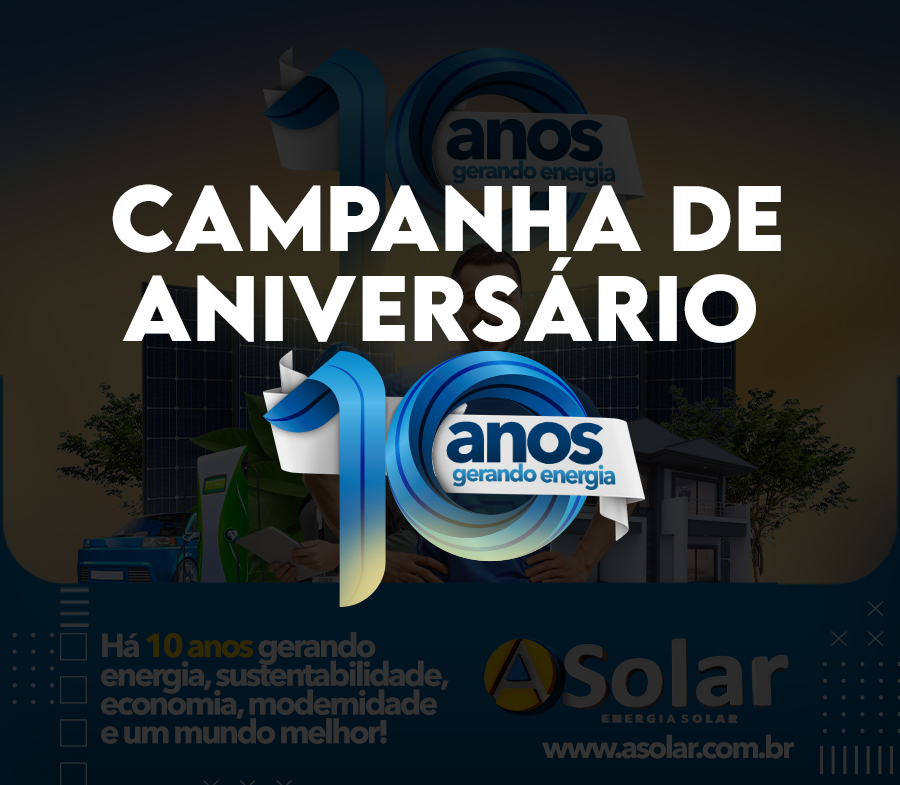 Asolar Campanha de Aniversário